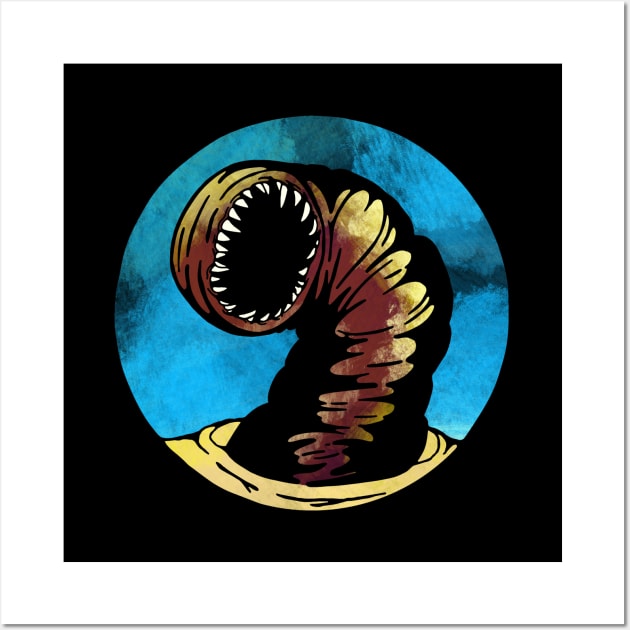 The Sandworm Wall Art by Izzy Peters